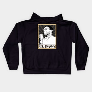 80s Style Sam Cooke Kids Hoodie